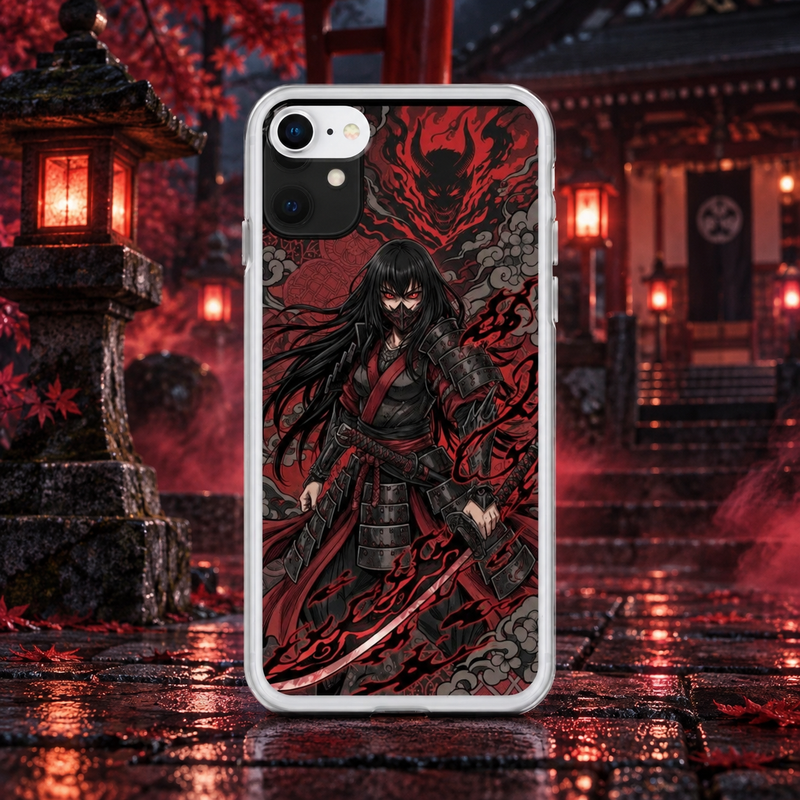 Demon Ronin – Coque Transparente iPhone | AkumaSkins