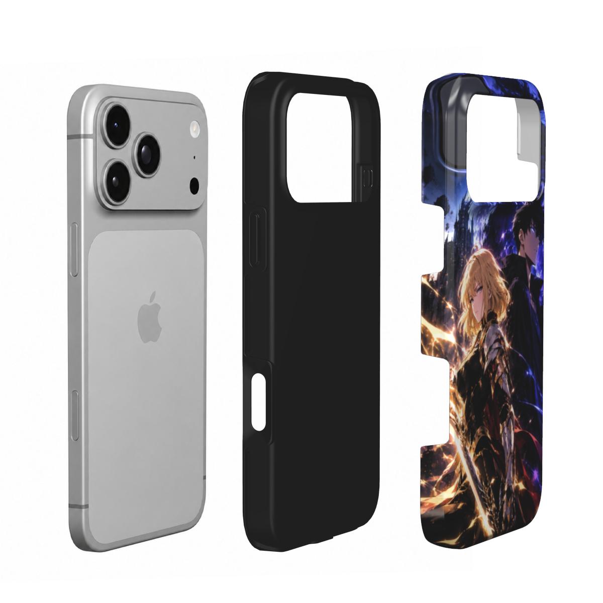 Tough Phone Case⚔️ Duo des Ombres et de la Lumière ⚔️