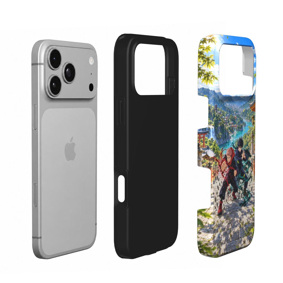 Coque manga Duel Écarlate et Infini – Sakura, détail
