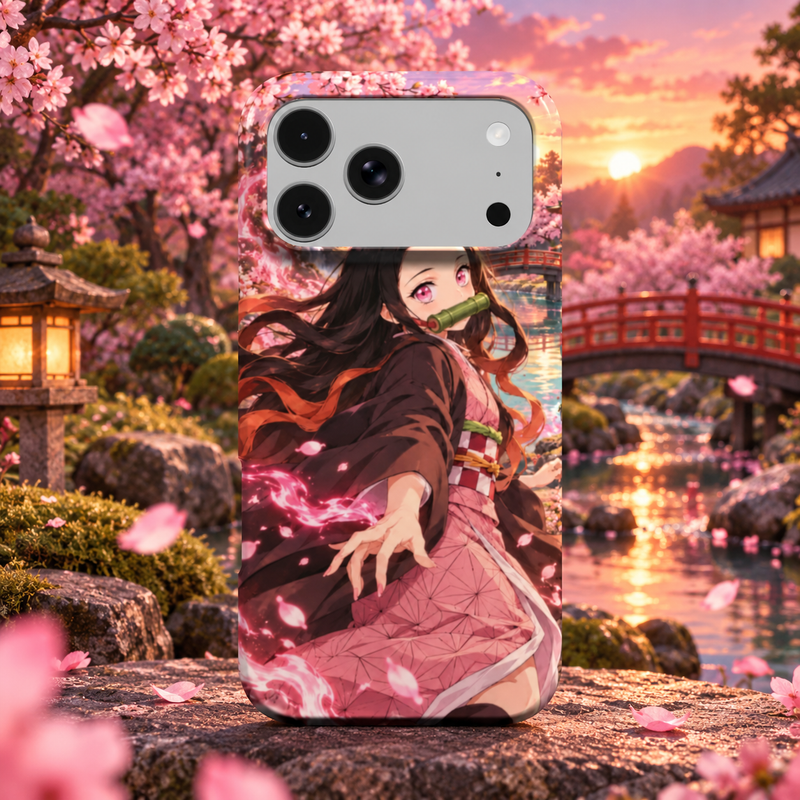 Flammes de Sakura – Coque manga Tough | AkumaSkins