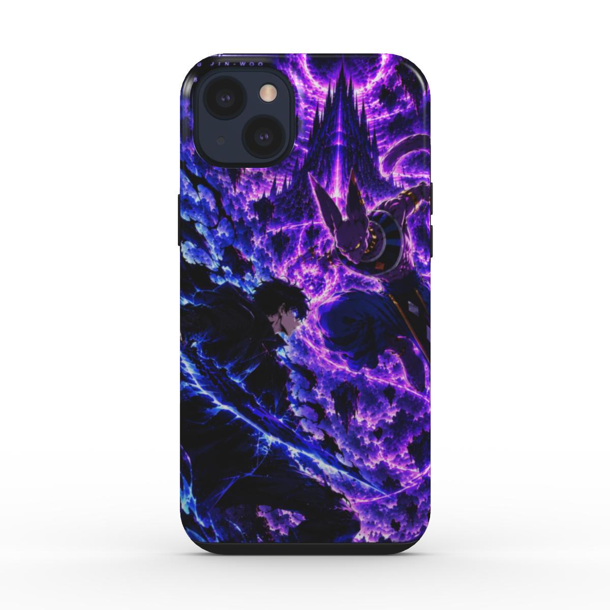 Le Choc des Dieux — coque Tough pour iPhone 14, vue arrière