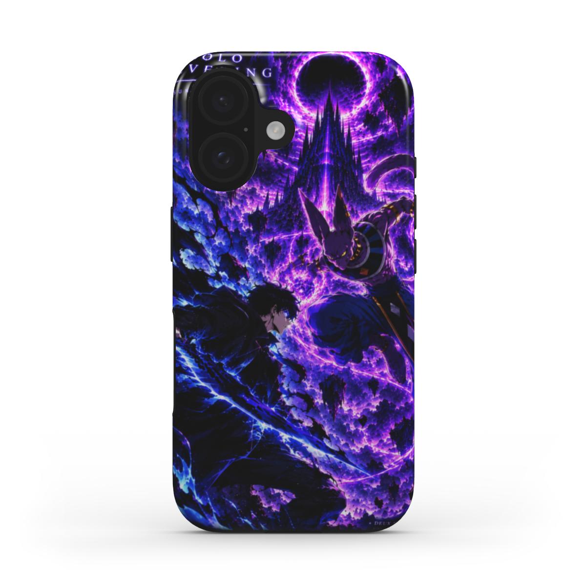 Le Choc des Dieux — coque Tough pour iPhone 16 Plus, vue arrière