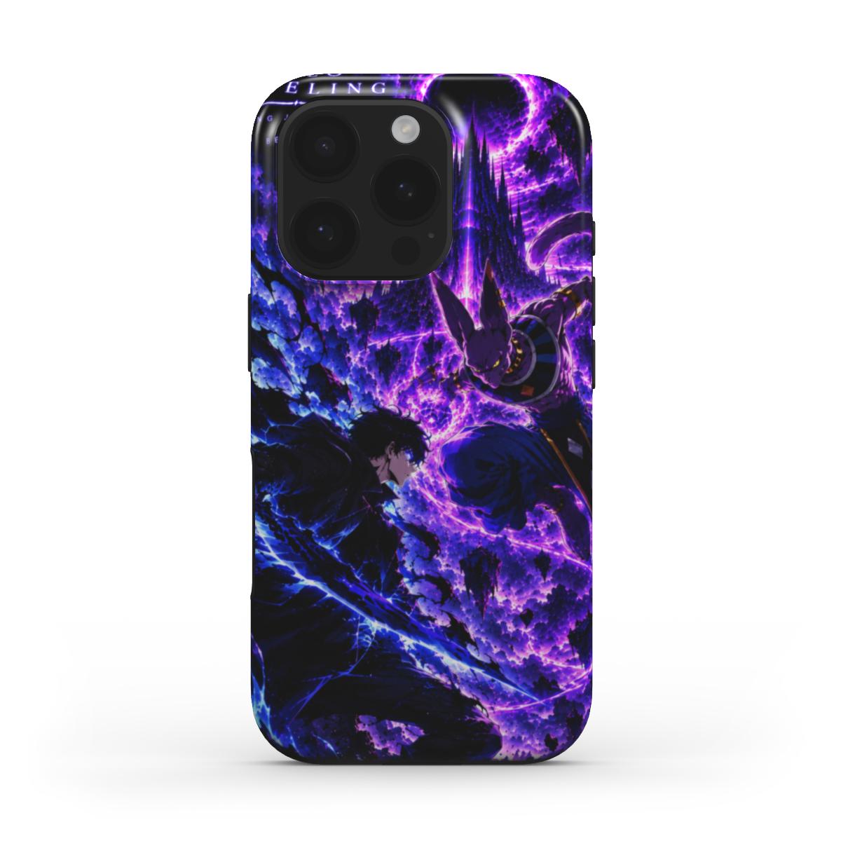 Le Choc des Dieux — coque Tough pour iPhone 16 Pro, vue arrière