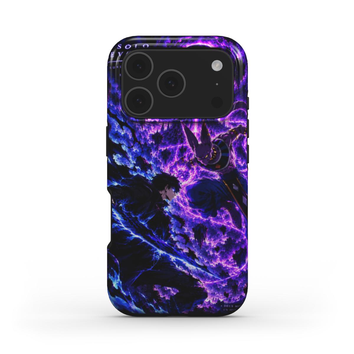 Le Choc des Dieux — coque Tough pour iPhone 17 Pro Max, vue arrière