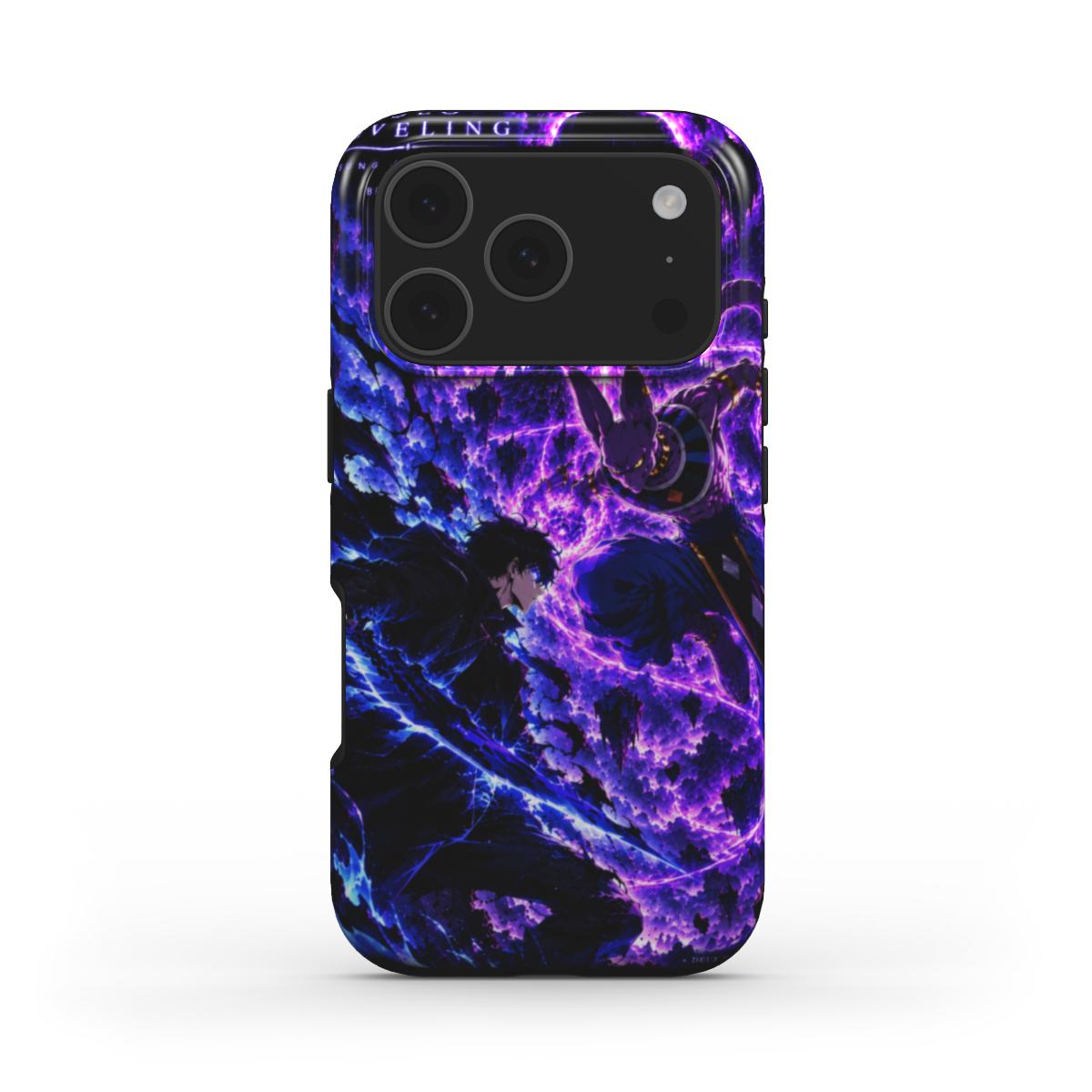 Le Choc des Dieux — coque Tough pour iPhone 17 Pro, vue arrière
