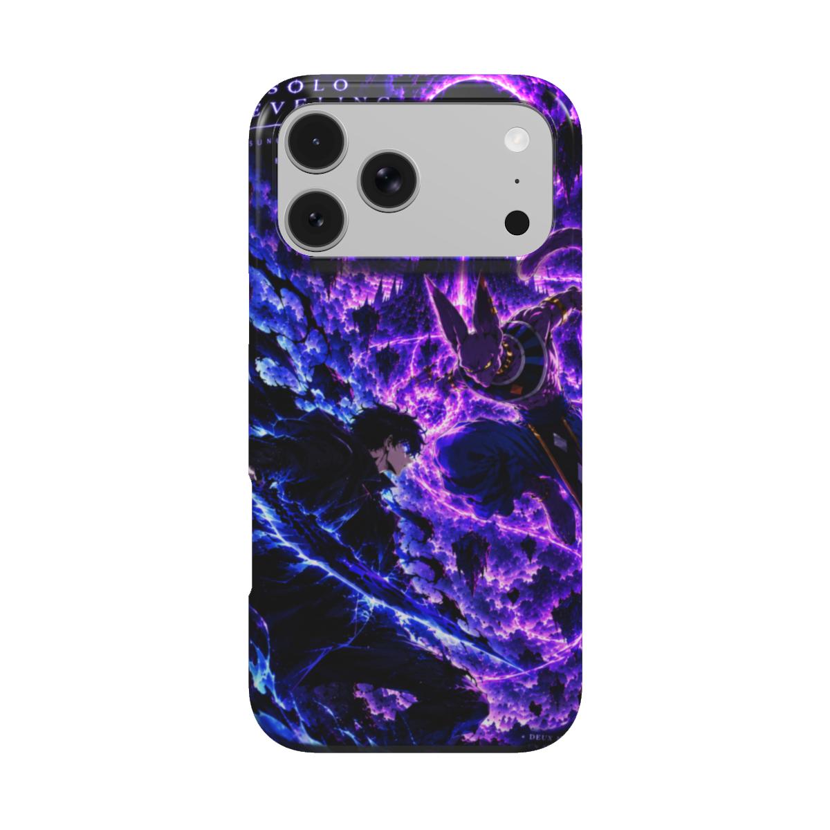 Le Choc des Dieux — coque Tough pour iPhone 18 Pro, vue arrière