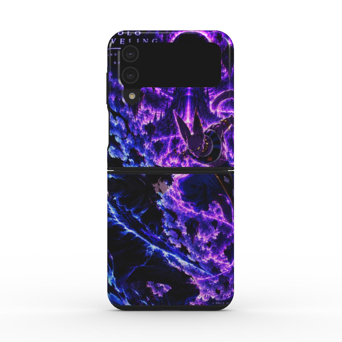 Le Choc des Dieux — coque Tough pour Samsung Galaxy Z Flip 6 / 7 FE, vue arrière