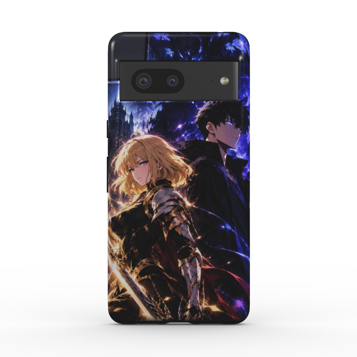 Duo des Ombres et de la Lumière — coque pour Google Pixel 7A, vue arrière