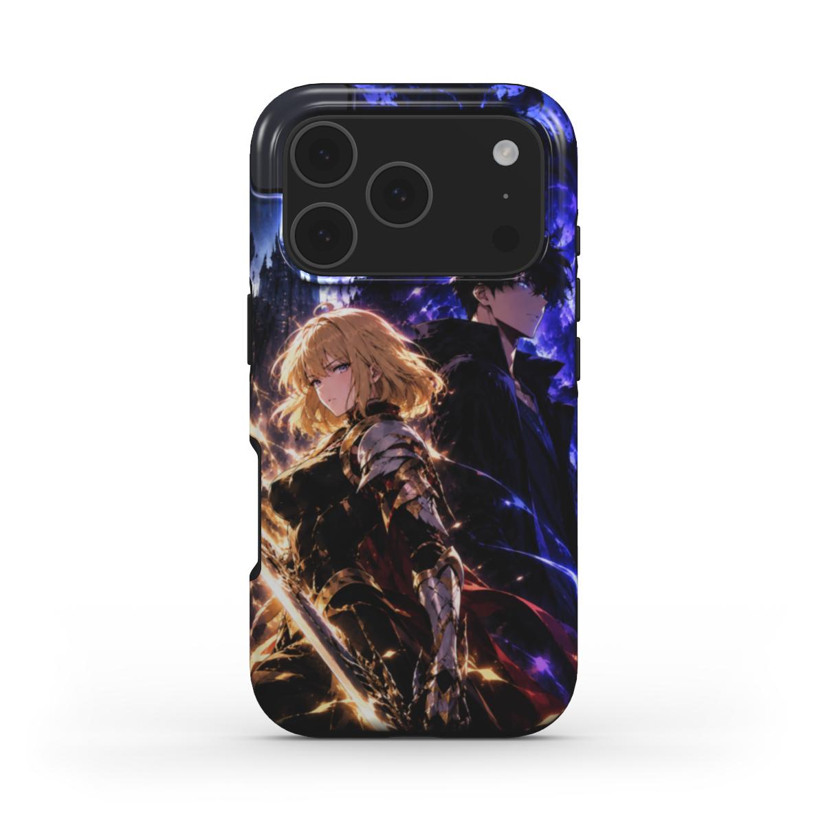 Duo des Ombres et de la Lumière — coque Tough pour iPhone 17 Pro, vue arrière