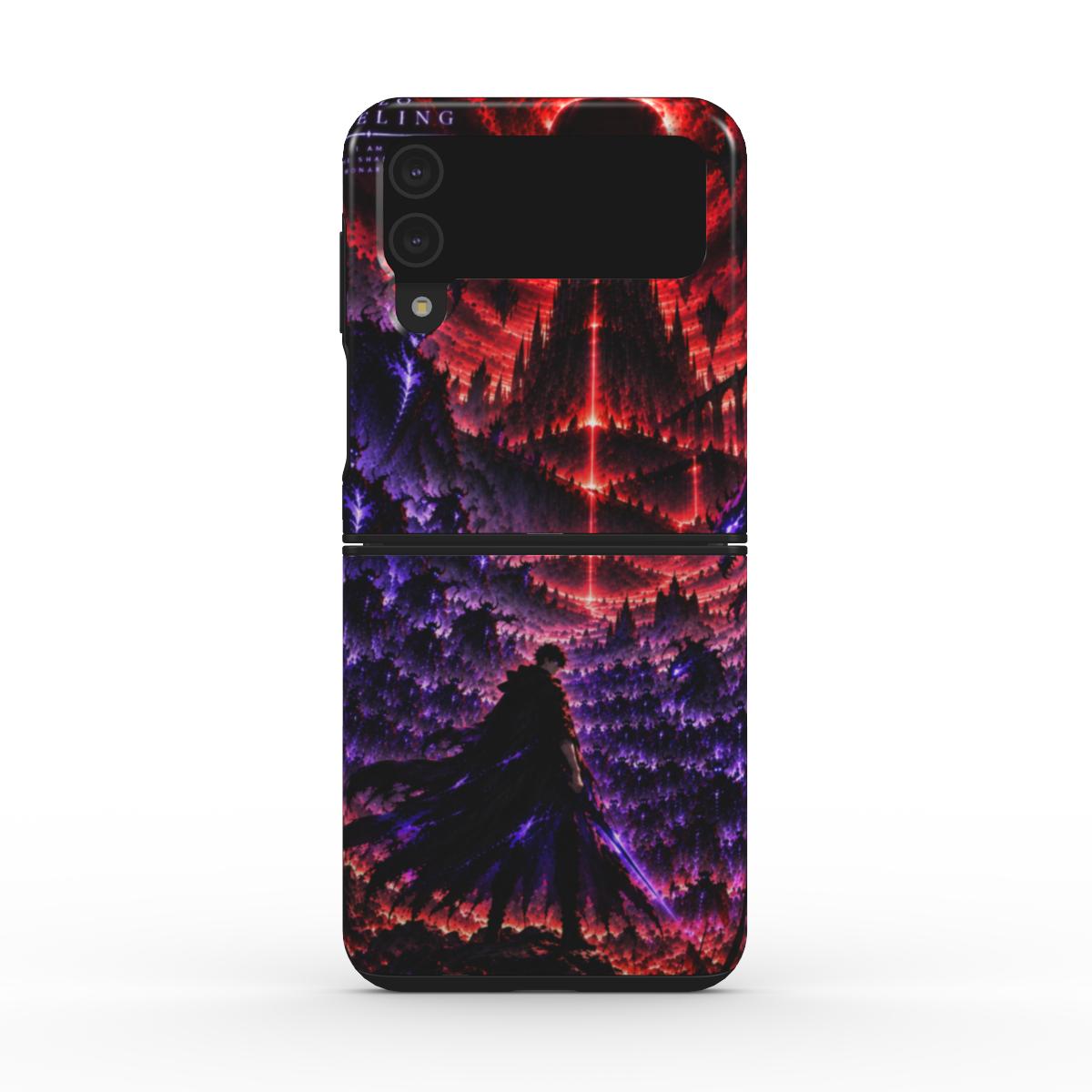 Royaume des Ombres — coque Tough pour Samsung Galaxy Z Flip 5, vue arrière